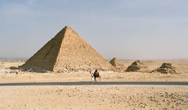 Cairo, Gizeh, Pyramid of Menkaure, Egypt, Oct 2005 jpg