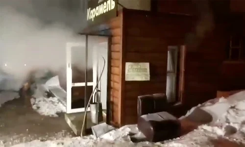Scene de groază în  hotelul din oraşul  Perm, Rusia jpeg