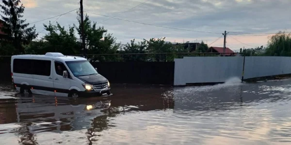 Inundaţii în judeţul Vaslui SURSA FOTO ISU Vaslui