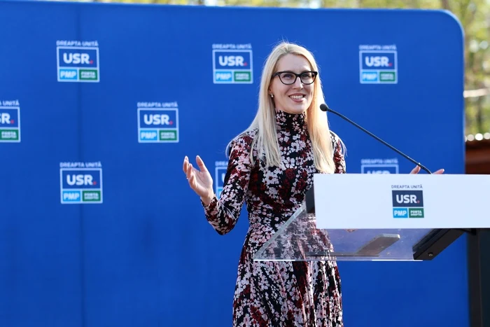 Oana Murariu, președintele USR Cluj Foto: Facebook