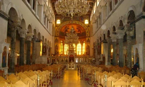 Aceasta este biserica din Salonic unde se află moaştele Sfântului Mare Mucenic Dimitrie jpeg