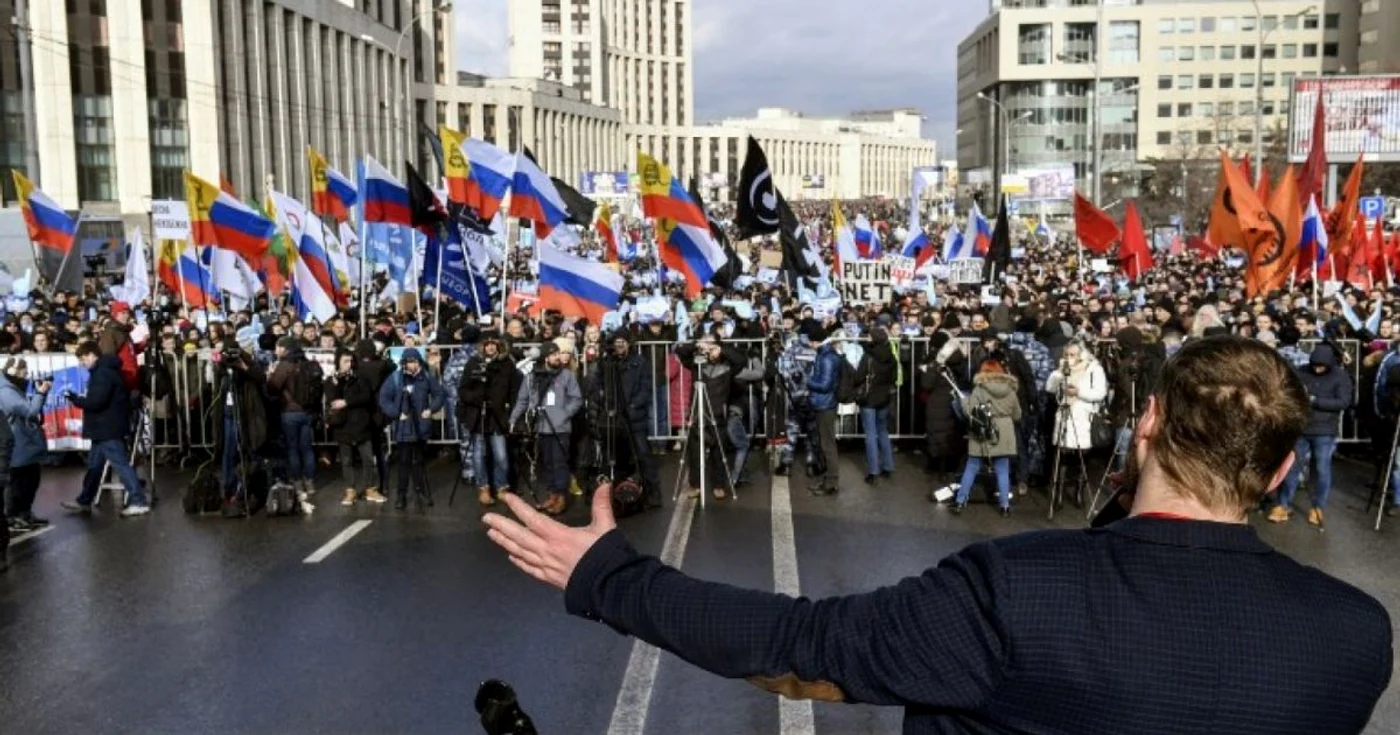 Proteste internet rusia FOTO AFP