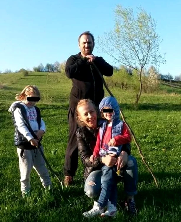Adrian Văncică și familia lui