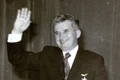 Nicolae Ceauşescu, la Conferinţa Naţională a PCR din decembrie 1977 (© „Fototeca online a comunismului românesc”, cota: 2/1977)