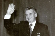 Nicolae Ceauşescu, la Conferinţa Naţională a PCR din decembrie 1977 (© „Fototeca online a comunismului românesc”, cota: 2/1977)