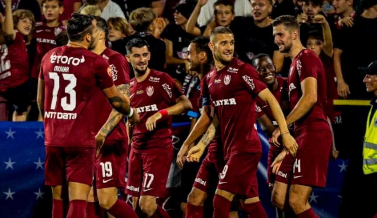 CFR Cluj a obţinut o victorie clară cu Farul. Foto Facebook/Fotbal Club CFR 1907 Cluj