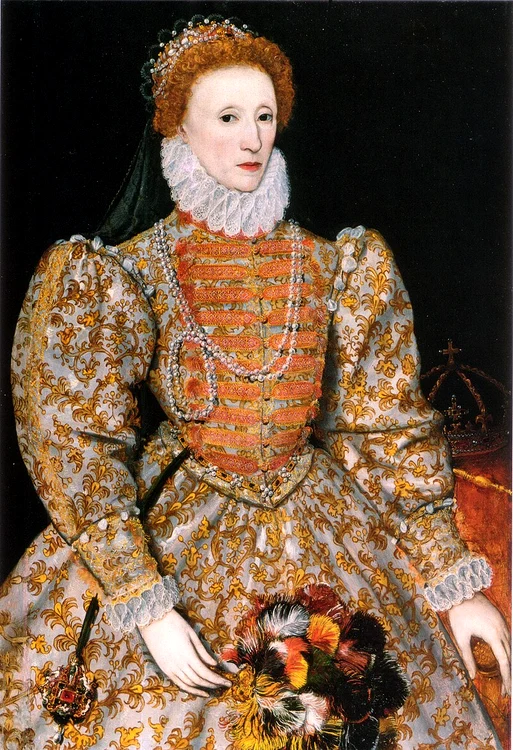 Regina Elisabeta I (Elizabeth I) - „Darnley Portrait” . FOTO Wikipedia