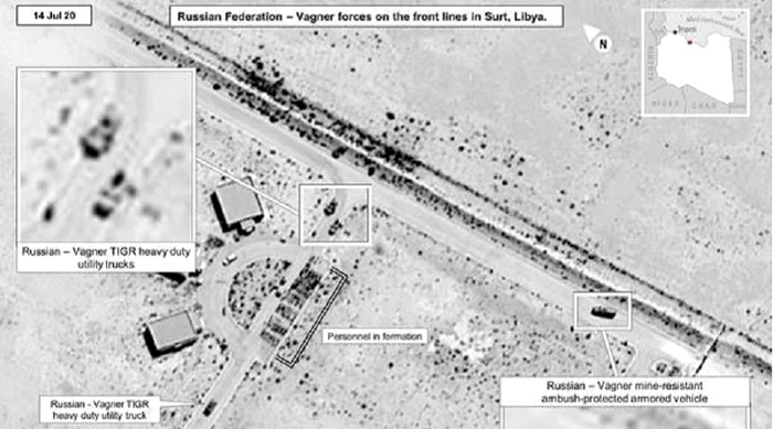 Washingtonul acuză Moscova de livrare de armament în Libia şi prezintă imagini satelitare ca probă Foto:Twitter via News.ro