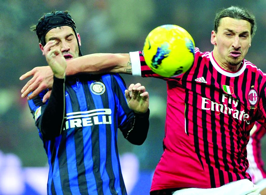 
    Chivu s-ar putea  să fi disputat  penultimul derby  milanez din carieră (fotografii: afp / guliver/getty images)  
