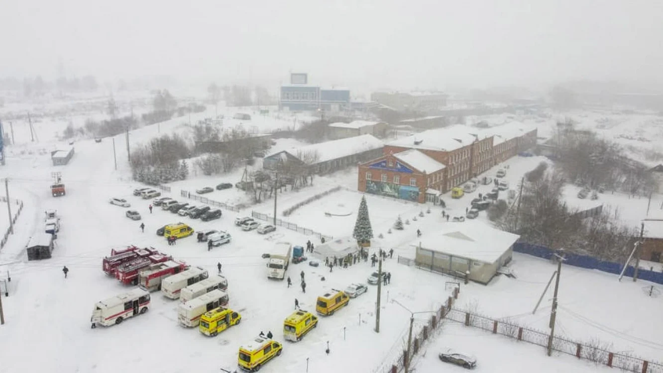 Mina de carbune din Kemerovo FOTO EPA-EFE