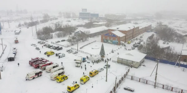 Mina de carbune din Kemerovo FOTO EPA-EFE