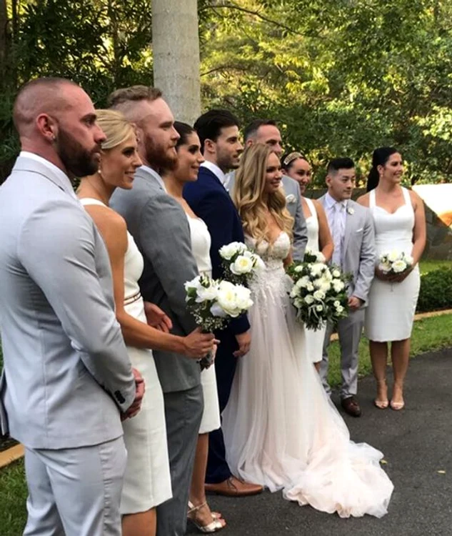 Fratele Andei Adam s-a însurat cu Melanie, un superb fotomodel