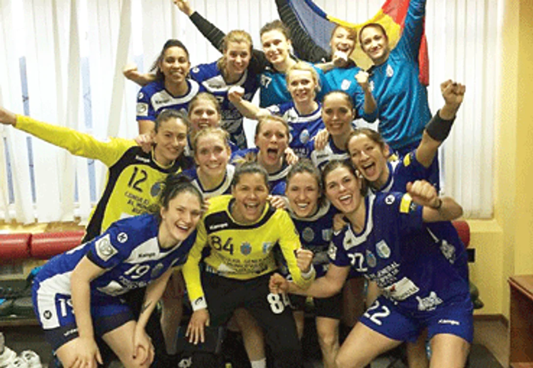 Fetele au sărbătorit în vestiar calificarea în semifinalele Ligii Campionilor