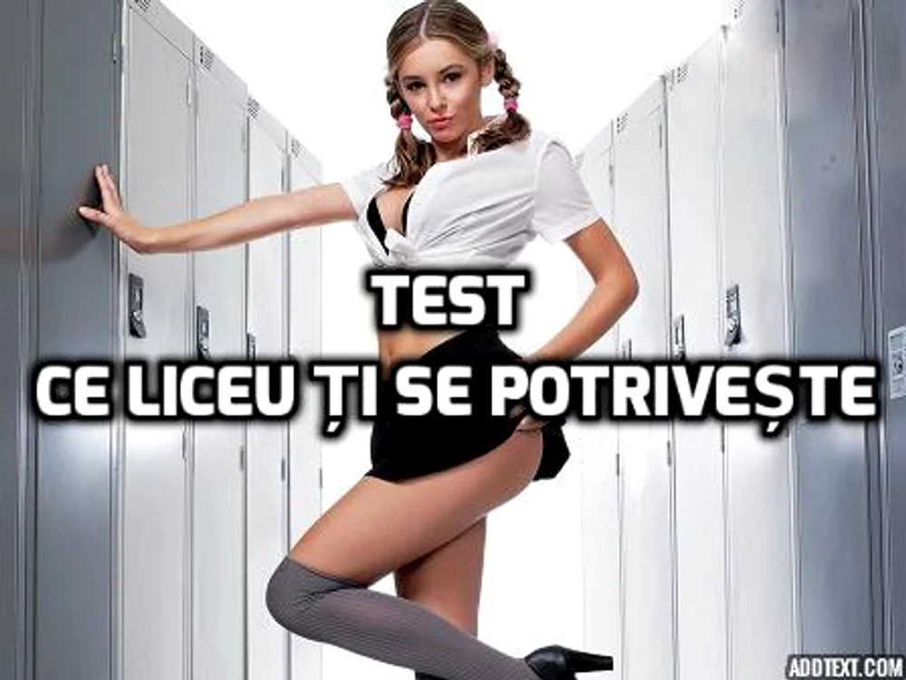 
    Admitere 2015. Test - Ce liceu ți se potriveștefoto: playbuzz.com  