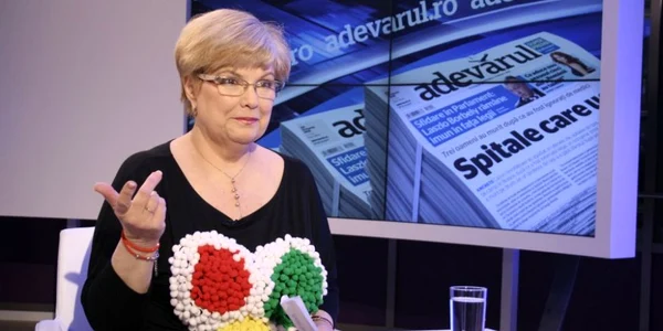 Medicul Rodica Tănăsescu la Adevarul Live FOTO Adrian Pogingeanu 