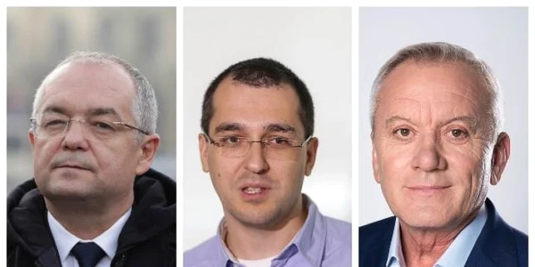 (articol) Emil Boc & Vlad Voiculescu & Constantin Toma (FOTO Inquam Photos