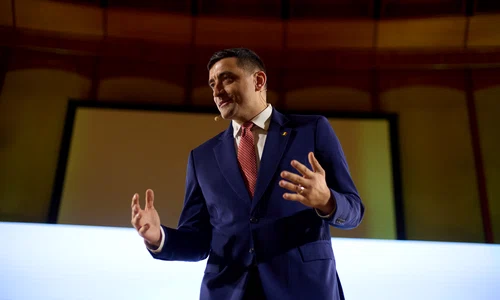 George Simion. FOTO Inquam Photos / Codrin Unici