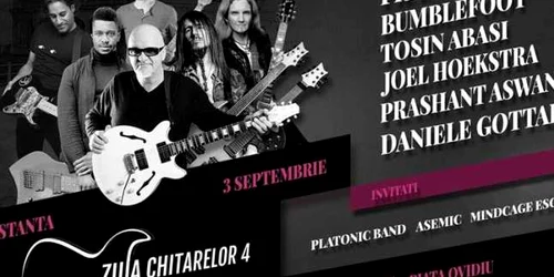 Chitarişti celebri la Ziua chitarelor Constanţa 