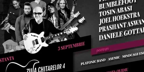 Chitarişti celebri la Ziua chitarelor Constanţa