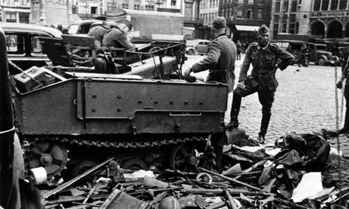 Calendar 28 mai: 1940   Belgia a capitulat în fața Germaniei naziste jpeg