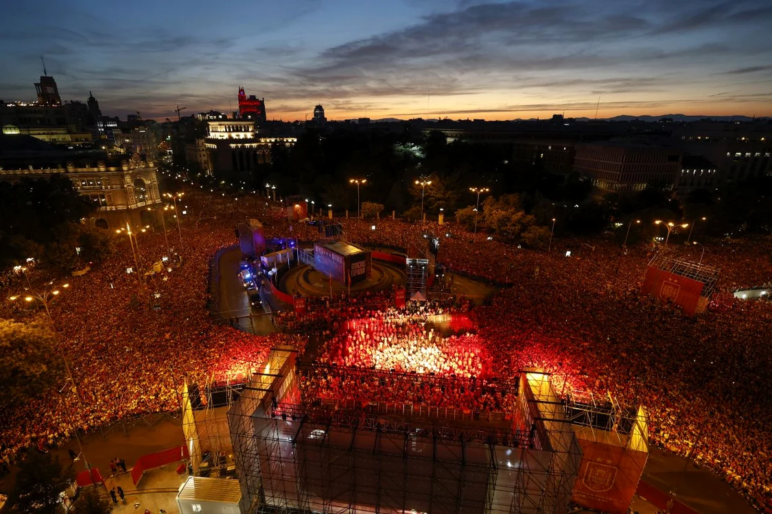 Milioane de spanioli au ieșit pe străzi la Madrid (FOTO: Getty Images)