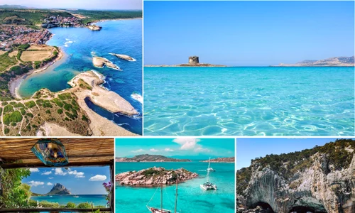 Spectaculoasele plaje din Sardinia Italia Colaj Visit Sardinia Facebook DMS