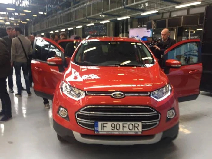 Noul autoturism EcoSport av fi pordus al Craiova din toamna anului 2017