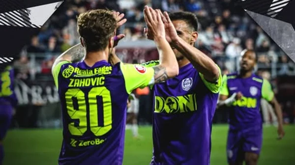 Clujenii au sărbătorit în Giulești   FOTO Facebook Fotbal Club CFR 1907 CLUJ