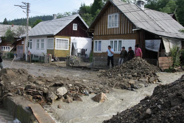 Inundaţii Suceava  iunie 2016 FOTO ISU Suceava