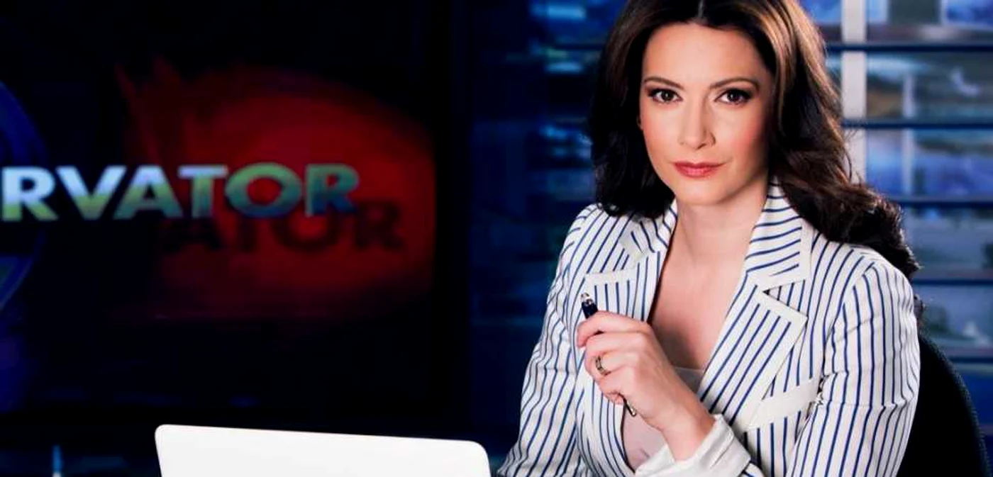 Andreea Berecleanu este realizatoarea Observatorului de la Antena 1 FOTO Adevărul