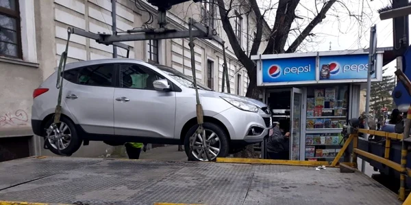 Chioşc blocat