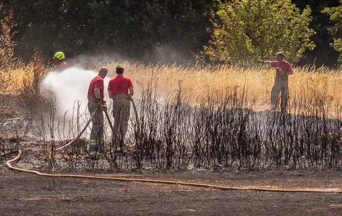 Incendiu zona de est din Londra 19 iulie 2022 pompier foc FOTO Profimedia