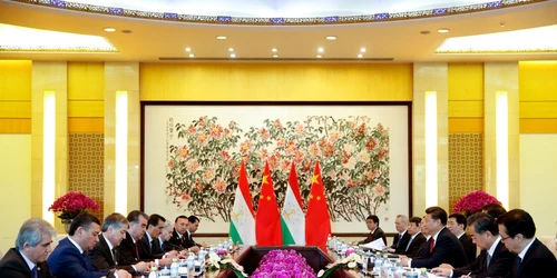 Delegatie tadjika primita la Beijing FOTO EPA-EFE