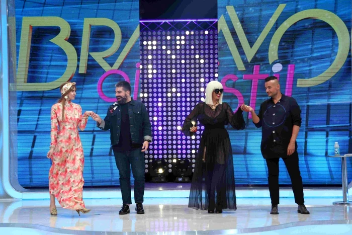 Iulia Albu, Maurice Munteanu, Raluca Bădulescu şi Răzvan Ciobanu formeaza juriul „Bravo, ai stil!“ FOTO Kanal D