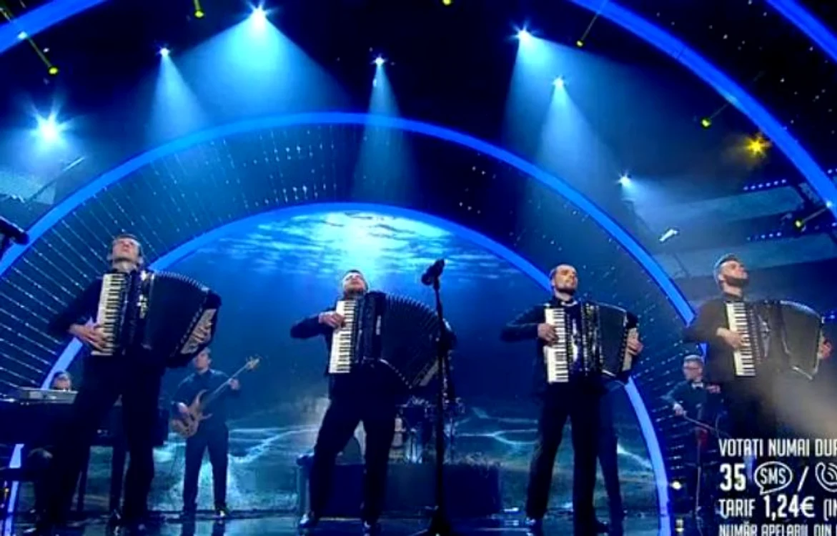 Finala „Românii au Talent”: Cei de la trupa Concertino au făcut atmosferă pe scenă