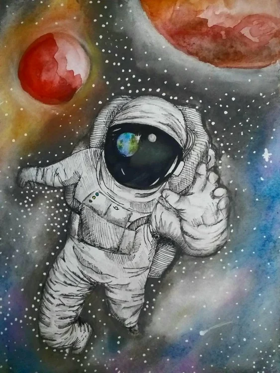 Desenul unei eleve din România va fi imprimat pe costumul unui astronaut