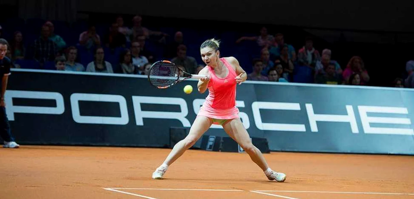Simona Halep debutează azi la Roma FOTO Porschetennis.de