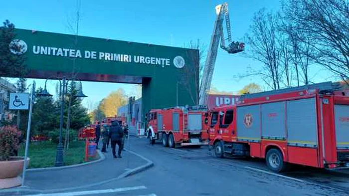 Unitatea de Primiri Urgențe (UPU) a Spitalului Bagdasar-Arseni a fost inundată FOTO Arhivă 