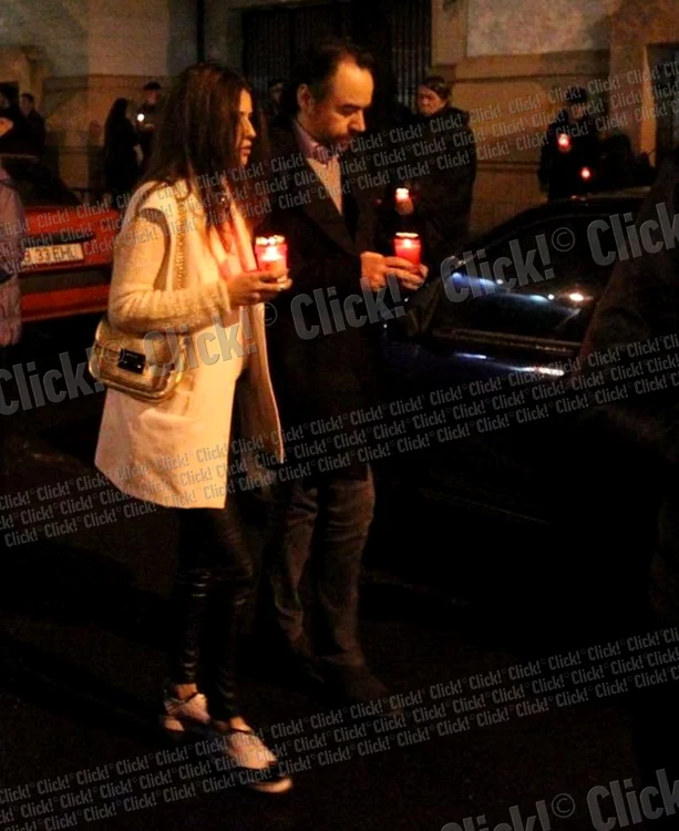 Bobby Păunescu şi iubita sa (foto: Mihai Ionescu)