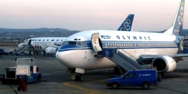 Avionul companiei Olympic Airlines va reveni, spre seară, la Bucureşti