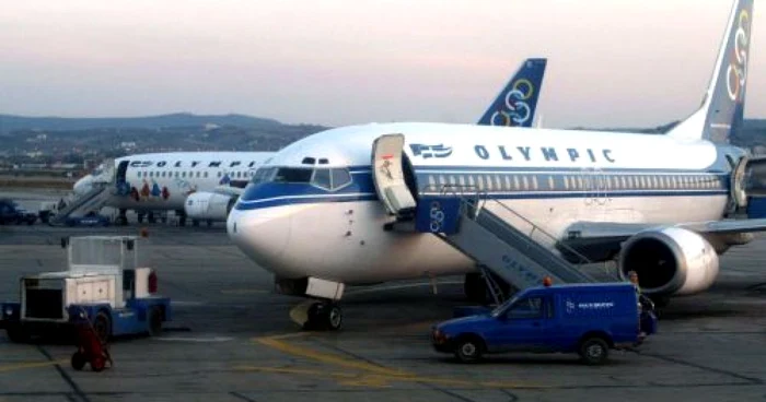 Avionul companiei Olympic Airlines va reveni, spre seară, la Bucureşti