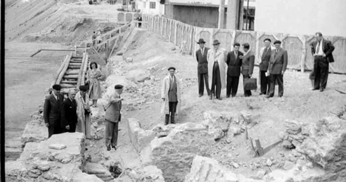 Edificiul roman cu mozaic, 1960 Arhivă Constanţa City Tour