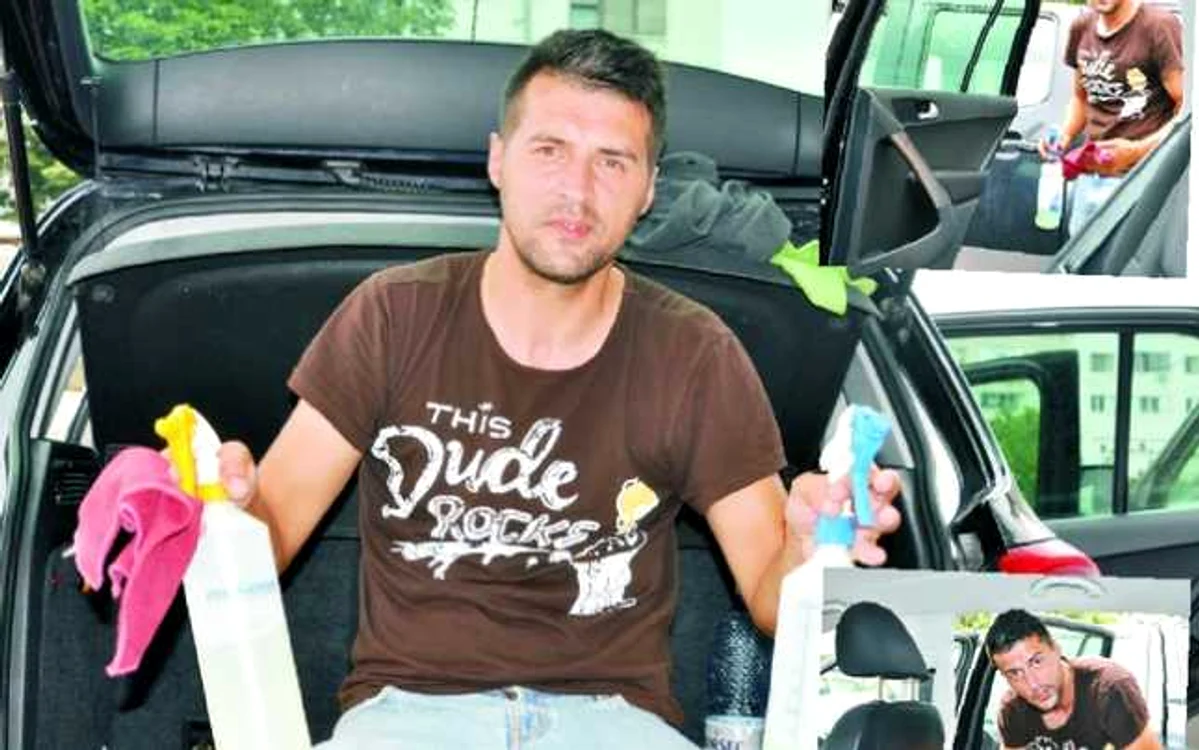 Mihai Aldea este cosmetician auto la Slobozia FOTO: independentonline.ro