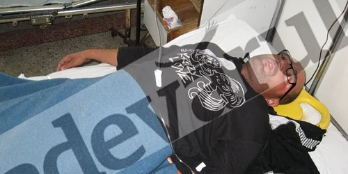 Gligore Ilea, pe patul de spital