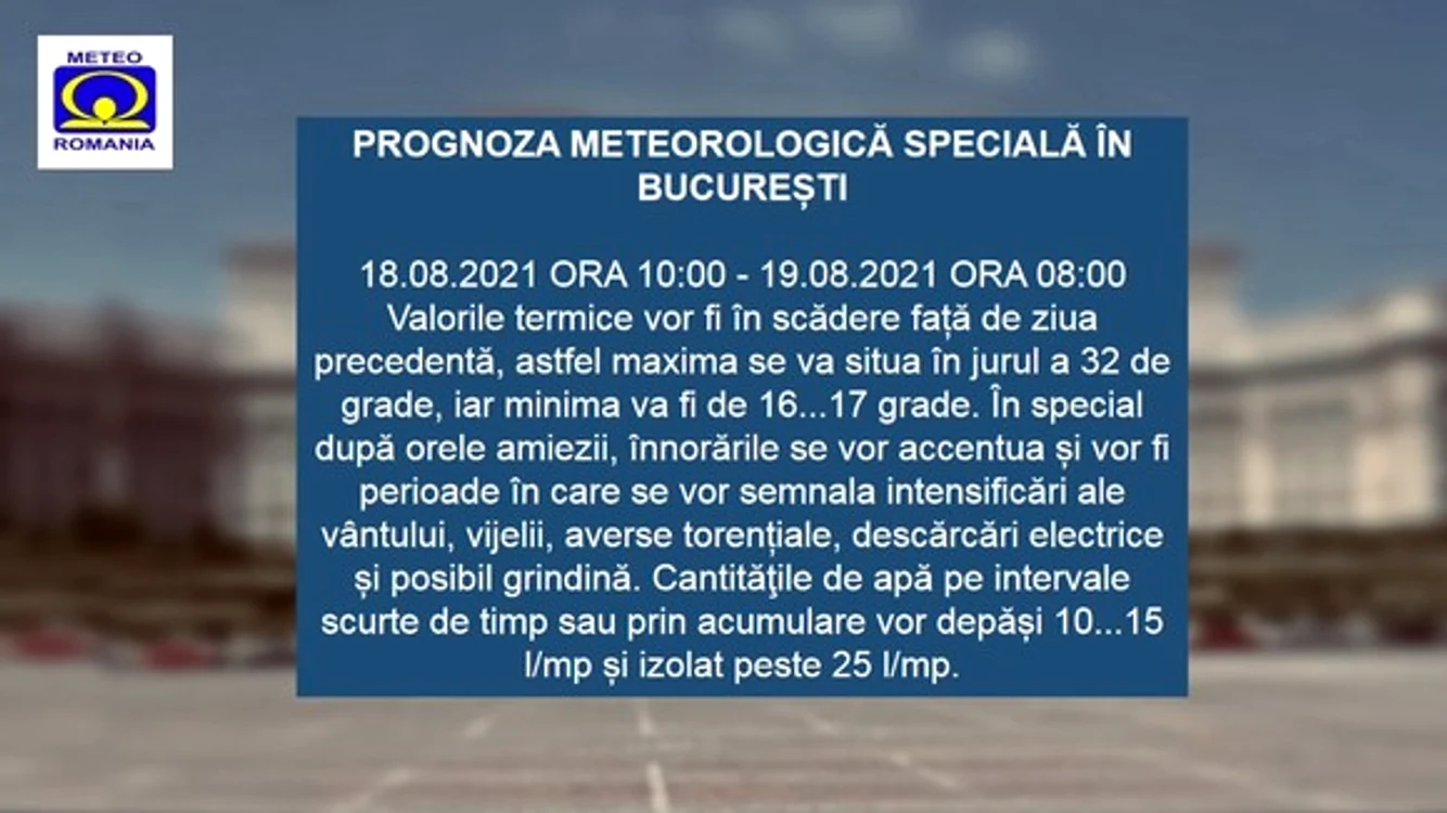 
    În România vine toamna  