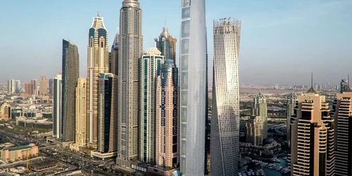  Cel mai înalt hotel din lume s-a deschis în Dubai FOTO: Captură Video Youtube