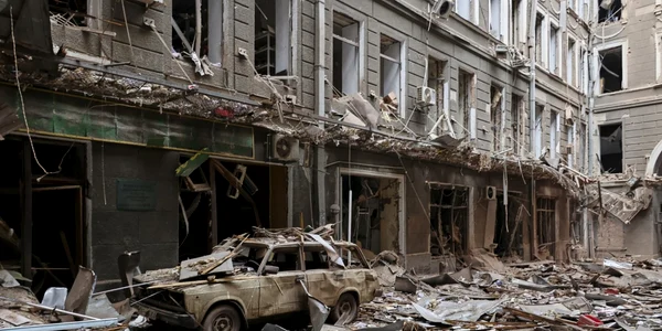 Război Ucraina - ziua 9 - Harkov (Kharkiv) - 4 mar 2022 / FOTO EPA-EFE