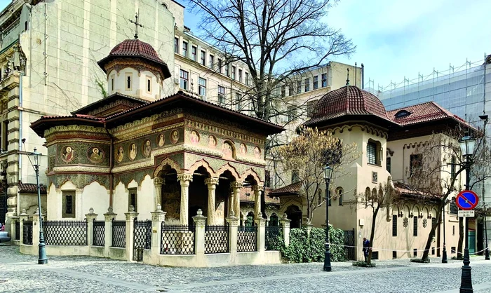 Biserica Stavropoleos a fost și ea sursă de inspirație pentru pavilion (© Profimedia)