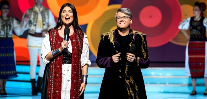 Paula Seling și Fuego, la Revelionul TVR 2026 foto: TVR 
