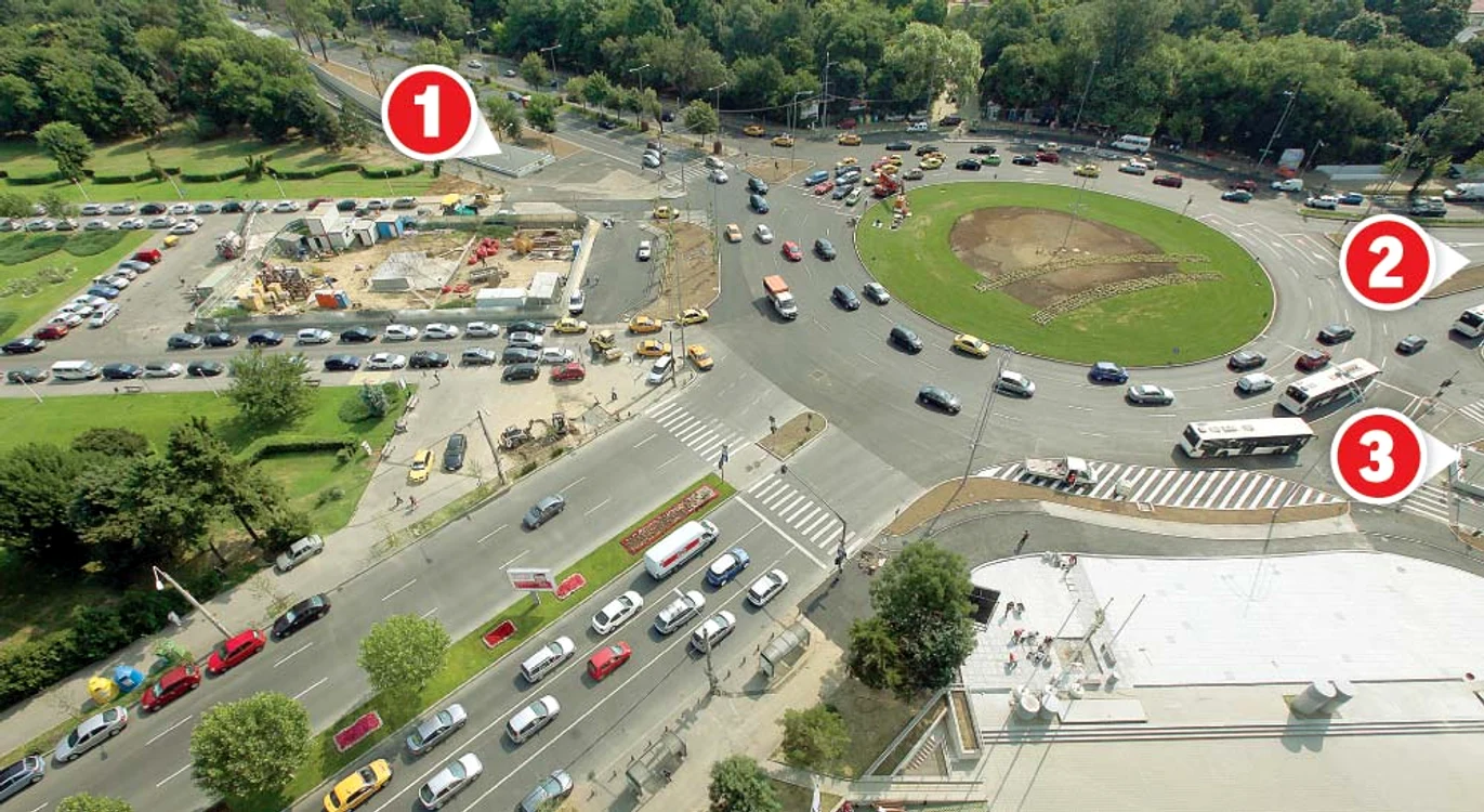 
    Deşi tunelul rutier de la Casa  Presei a fost inaugurat duminică, şoferii nu ştiu la ce foloseşteFoto: Sever Gheorghe  